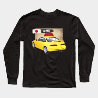 Yellow Acura Integra 1999 03 Long Sleeve T-Shirt